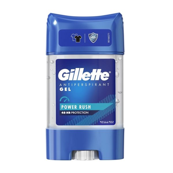 ژل ضد تعریق پاور راش ژیلت Power Rush حجم 70 میل