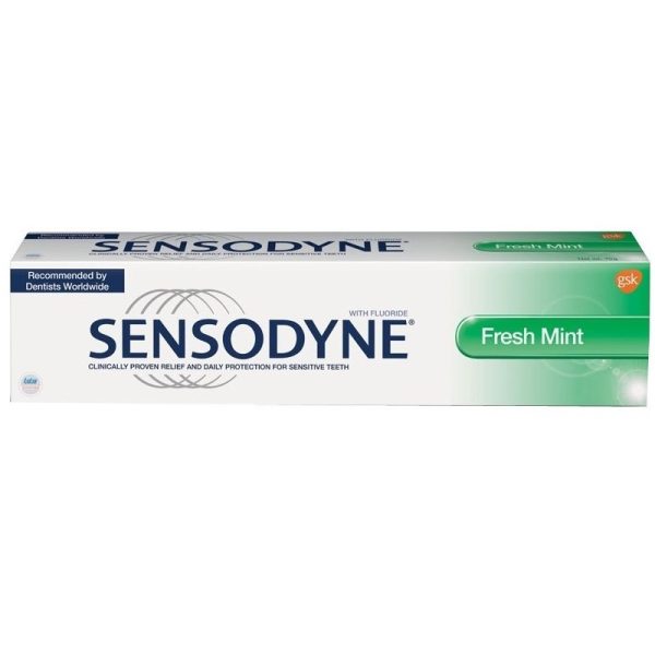 خمیردندان نعنایی سنسوداین مدل Fresh Mint وزن 100 گرم