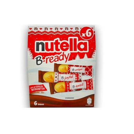 بیسکویت شکلاتی نوتلا Nutella مدل B-ready بسته 6 تایی