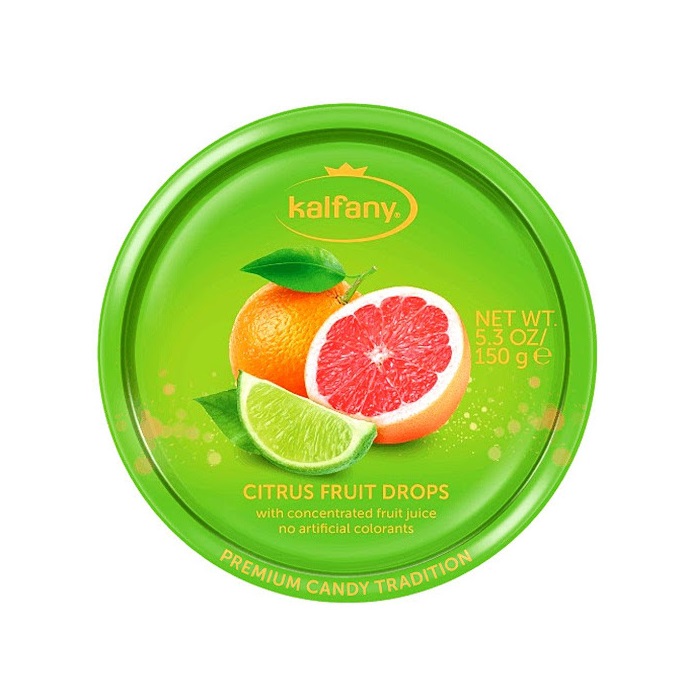 آبنبات پرتقال لیمو کالفانی Kalfany وزن 150 گرم