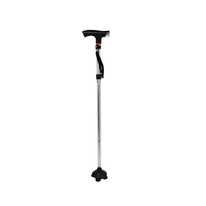 عصای تاشو چراغدار Elderly Crutch