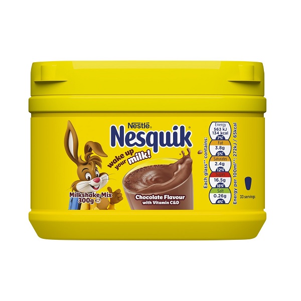 میلک شیک شکلاتی نسکوئیک نستله Nesquik وزن 300 گرم