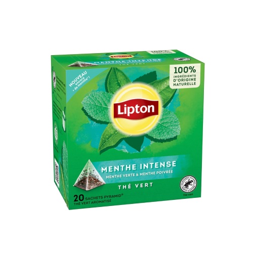 چای کیسه ای سبز نعناع لیپتون Lipton بسته 20 عددی