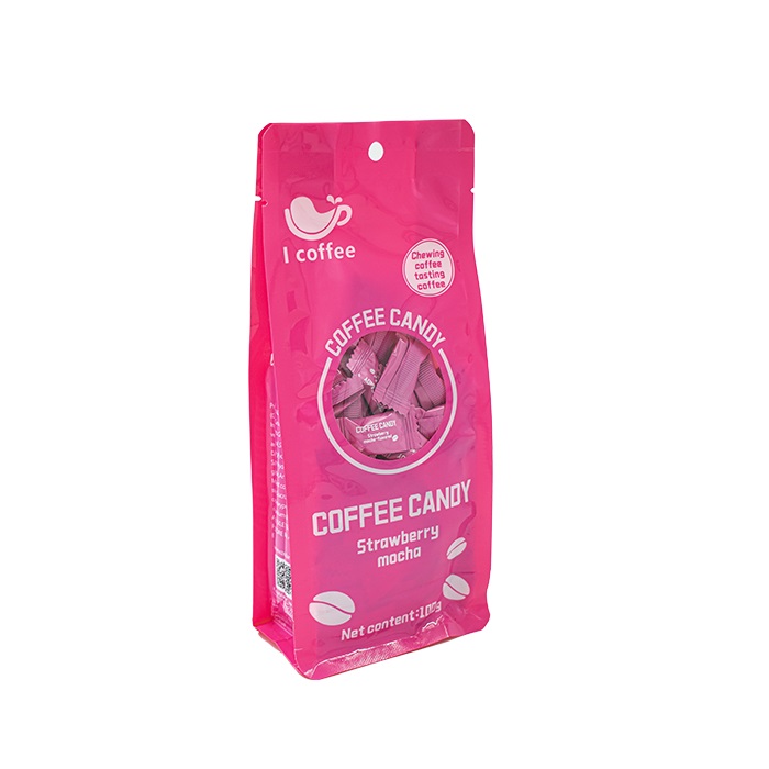 قرص قهوه موکای توت فرنگی کافه کندی icoffee وزن 100 گرم