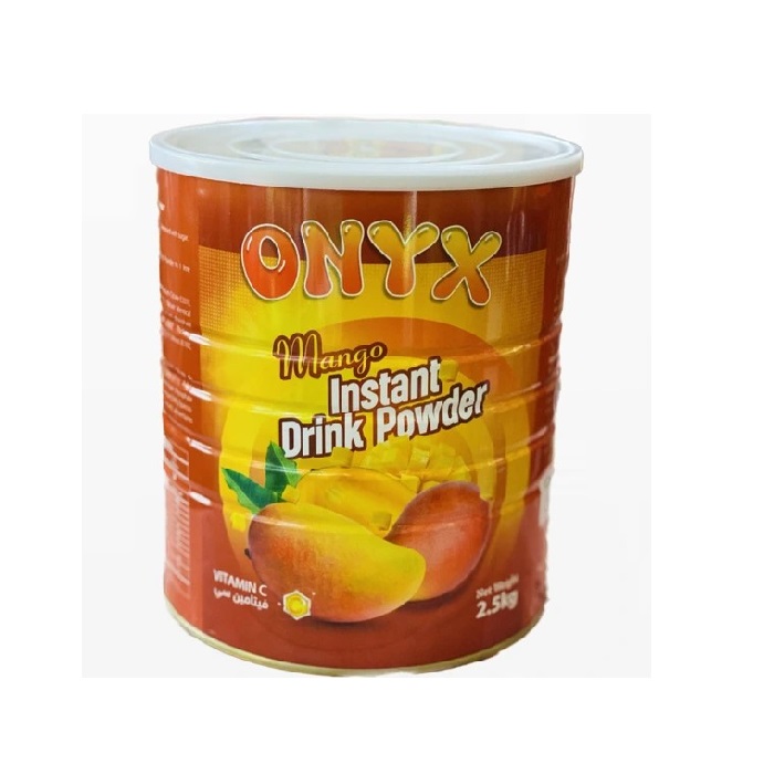 پودر شربت انبه اونیکس Onyx Mango وزن 2.5 کیلوگرم