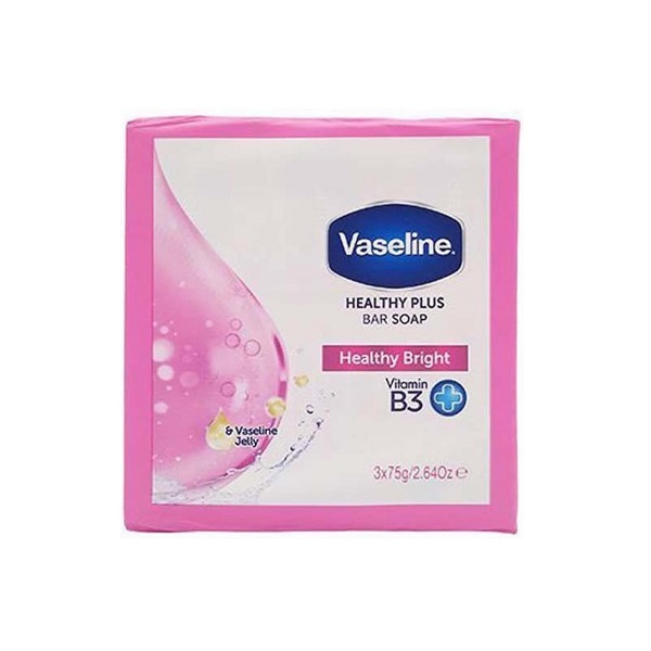 صابون روشن کننده پوست وازلین Vaseline بسته 3 عددی