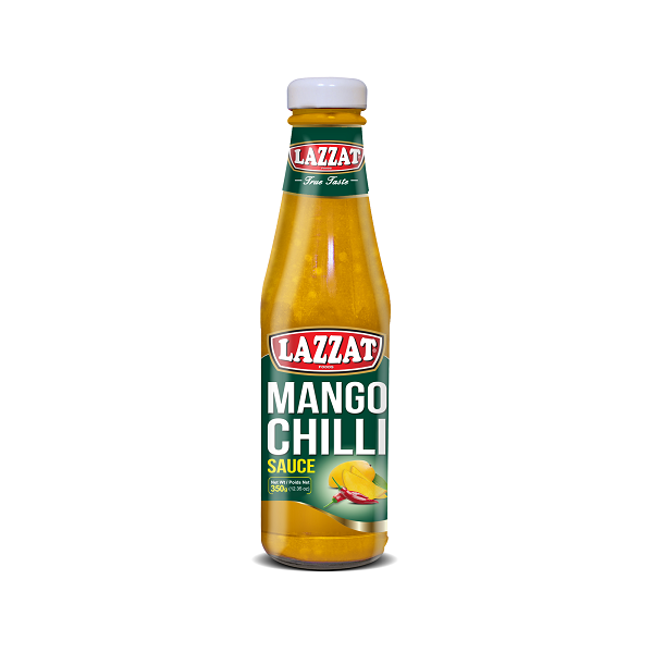 سس انبه تند لذت Lazzat Chilli Sauce حجم 350 گرم