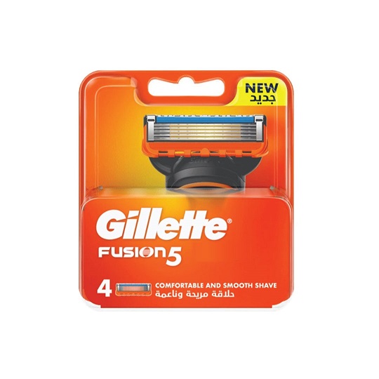 یدک خودتراش ژیلت فیوژن Gillette fusion 5 بسته 4 عددی