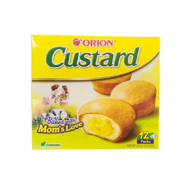 کیک کاستر اوریون Orion Custard بسته 12 عددی