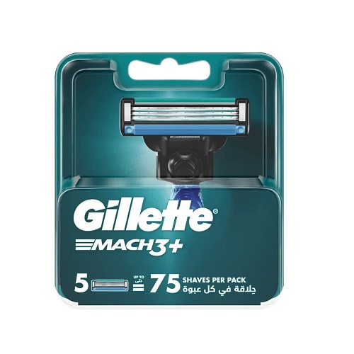 یدک خودتراش ژیلت مچ تری پلاس +Gillette Mach 3 بسته 5 عددی