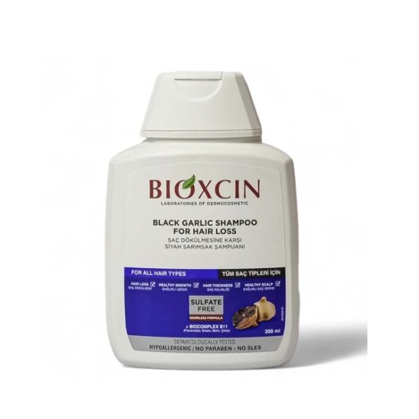 شامپو ضدریزش سیر سیاه بیوکسین Bioxcin حجم 300 میل