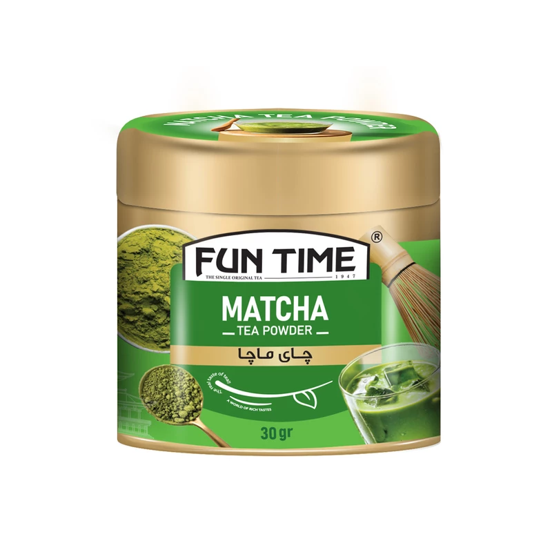 چای ماچا فان تایم FUN TIME وزن 30 گرم