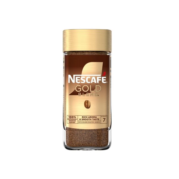 قهوه فوری نسکافه گلد کاراملی وزن 95 گرم