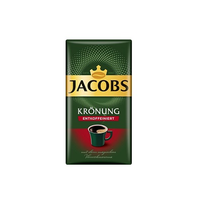 قهوه بدون کافئین جاکوبز Jacobs Krönung Entkoffeiniert وزن 500 گرم