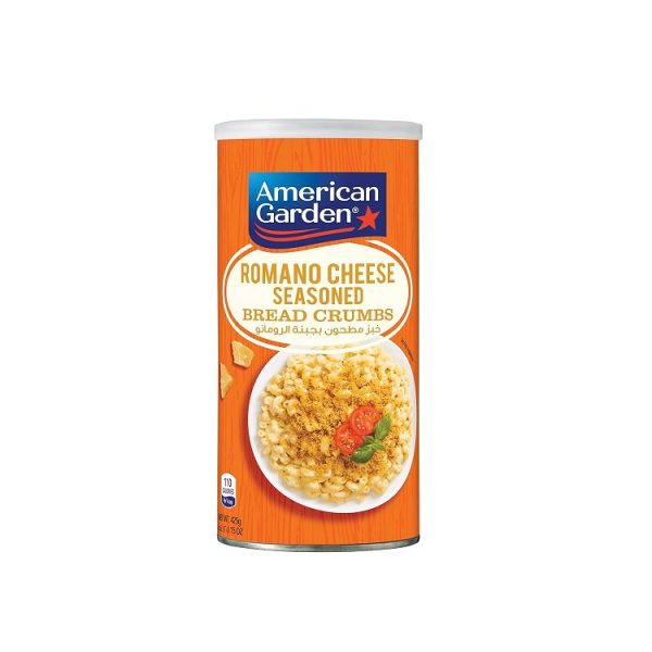 پودر سوخاری امریکن گاردن طعم پنیر رومانو وزن 425 گرم