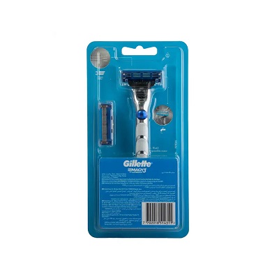 ریش تراش مردانه مچ تری توربو ژیلت Gillette Mach3 Turbo