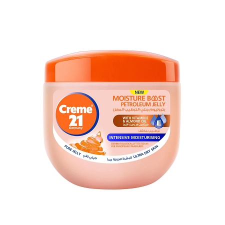 ژل وازلین مرطوب کننده Creme 21 Moisture Boost حجم 300 میل