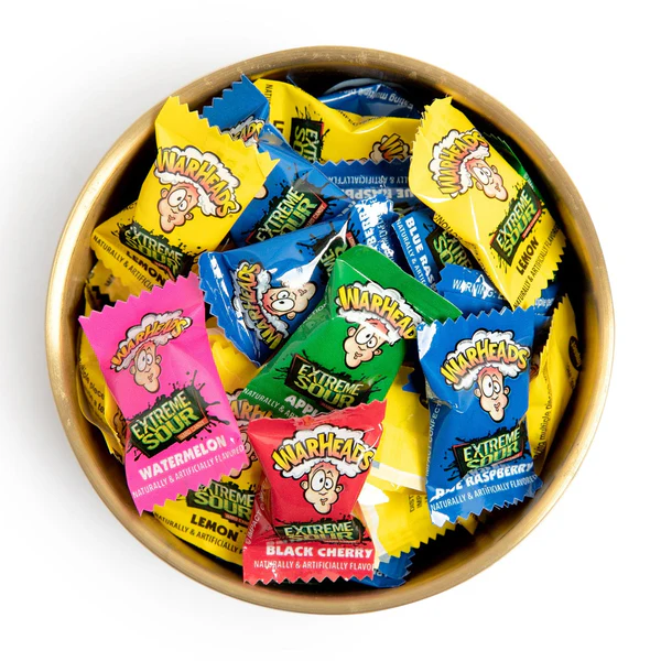 product-grid-gallery-item آبنبات ترش میکس وارهدز WarHeads وزن 168 گرم