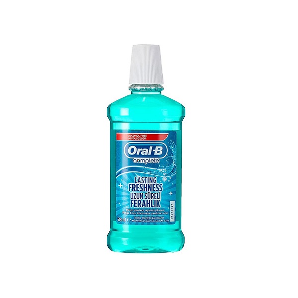 دهانشویه کمپلت اورال بی OralB Lasting Freshness حجم 500 میل