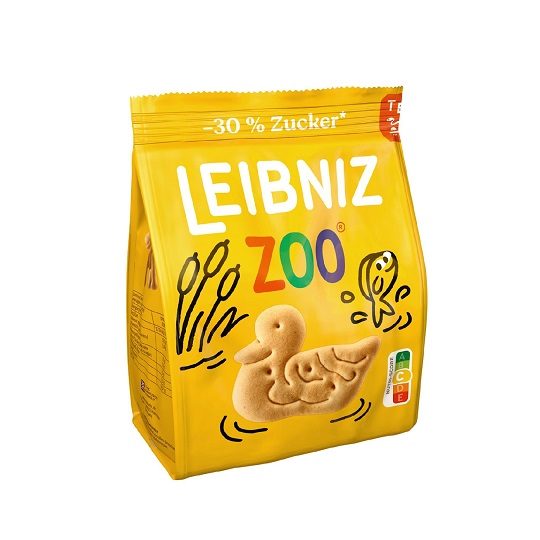 بیسکویت کودک لیبنیز زو  Leibniz Zoo 30% Zucker وزن 125 گرم