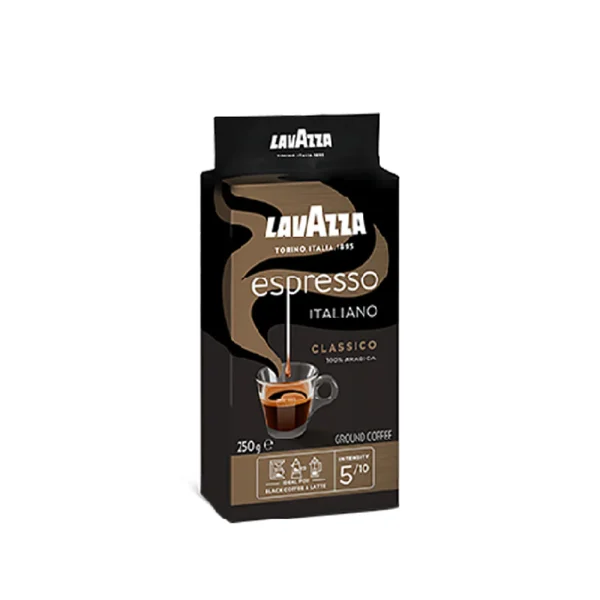قهوه اسپرسو ایتالیانو لاوازا Lavazza وزن 250 گرم