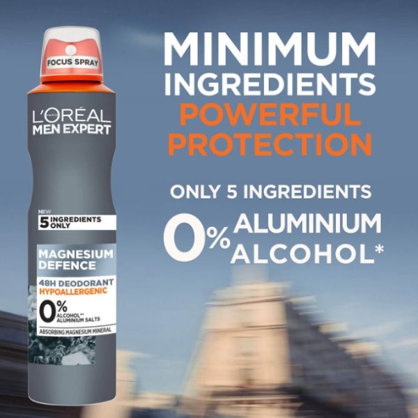 product-grid-gallery-item اسپری ضدتعریق لورال Magnesium Defence حجم 250 میل