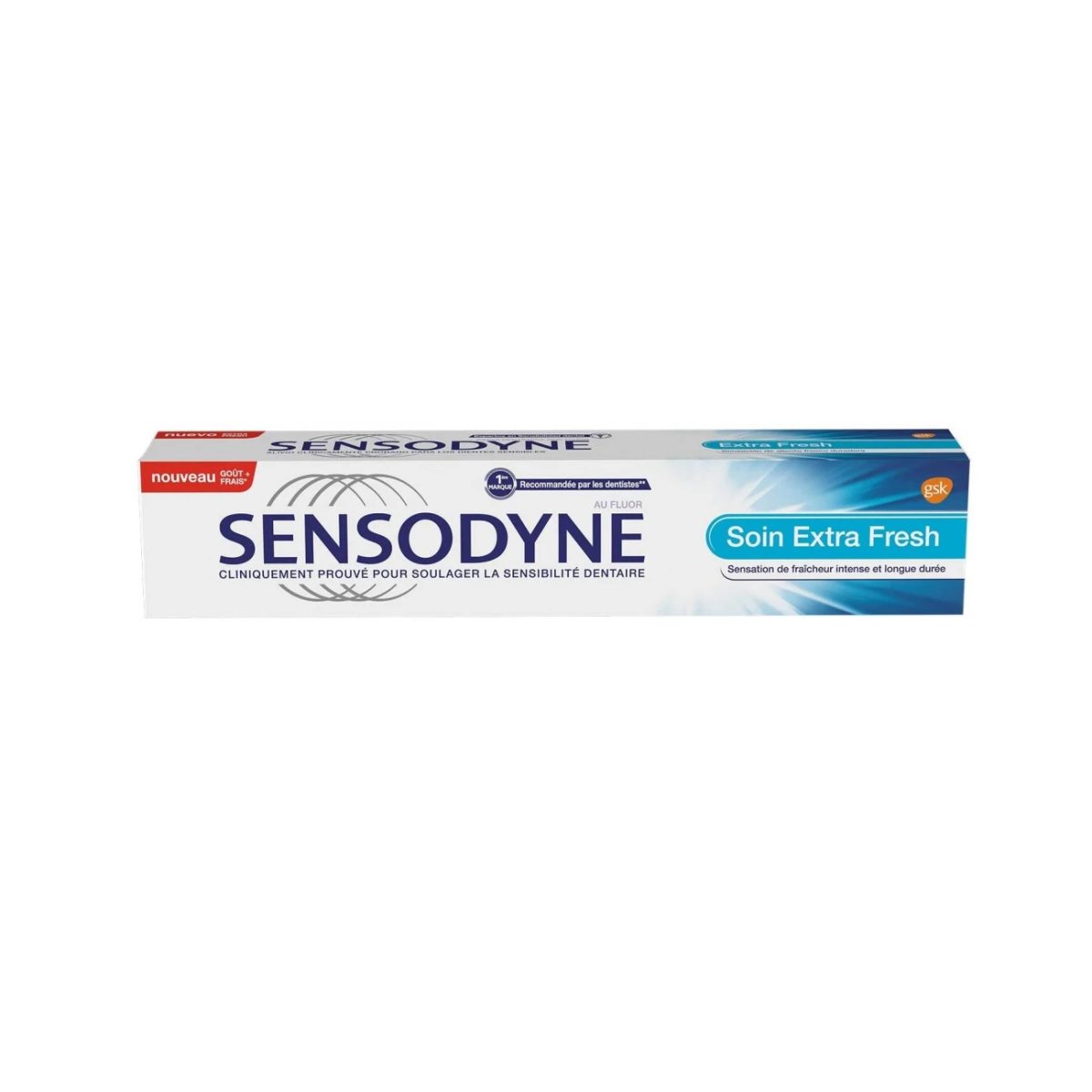 خمیردندان ضد حساسیت سنسوداین Soin Extra Fresh حجم 75 میل