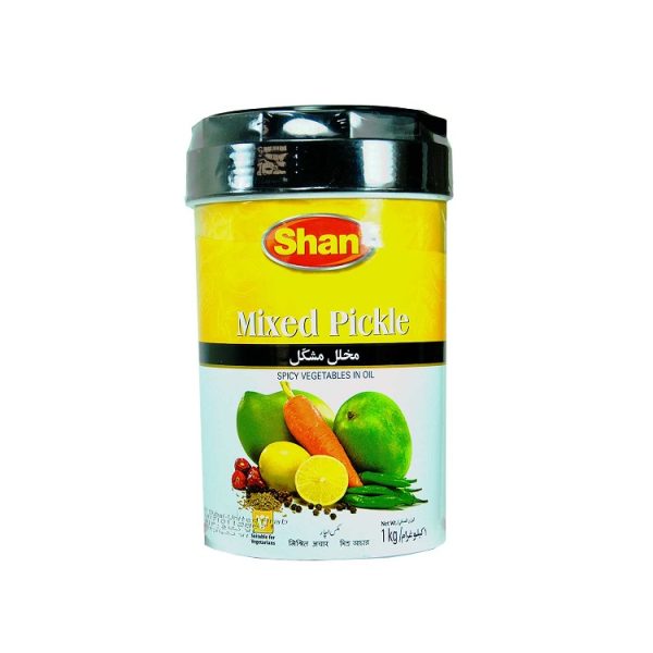 ترشی مخلوط شان Shan وزن 1000 گرم