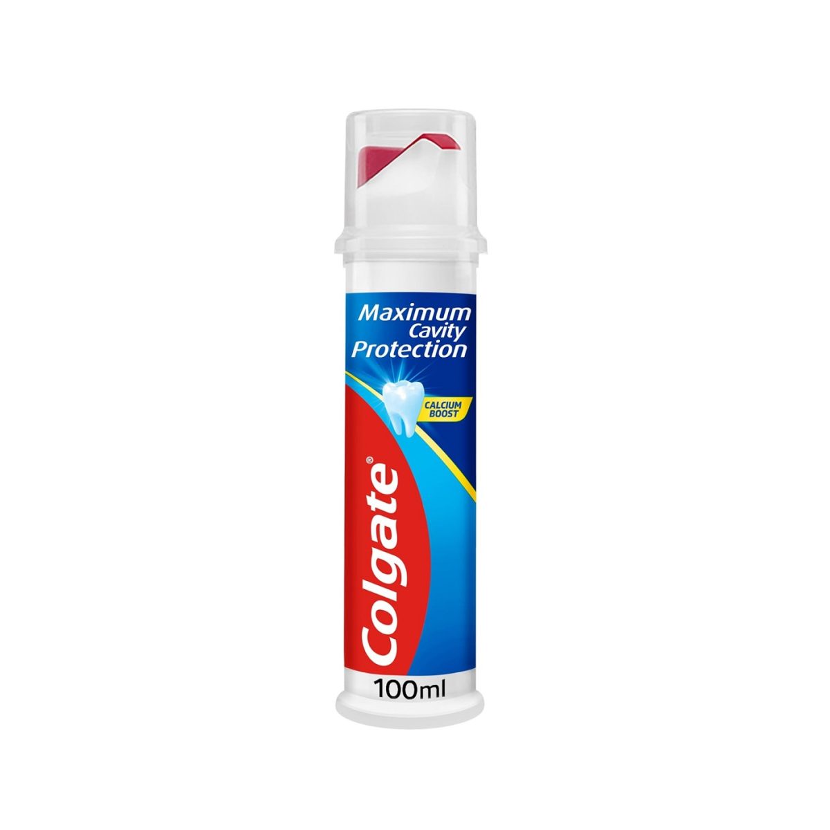 خمیردندان پمپی ضد پوسیدگی کلگیت Maximum Cavity Protection حجم 100 میل