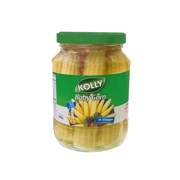 بیبی کرن سرکه ای کولی Kolly وزن 340 گرم