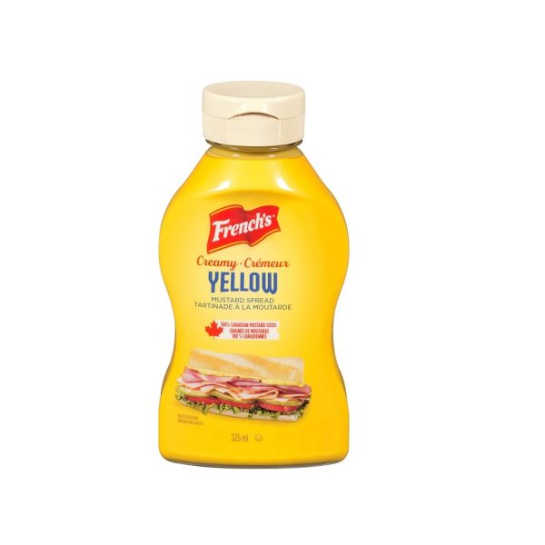 سس خردل خامه ای فرنچز French's حجم 325 میل