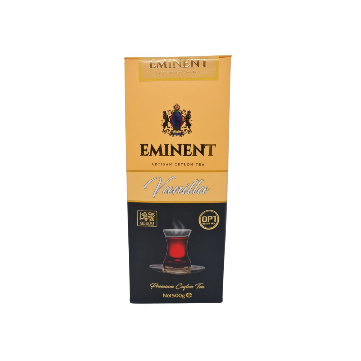 چای سیاه وانیلی امیننت Eminent Vanile وزن 500 گرم