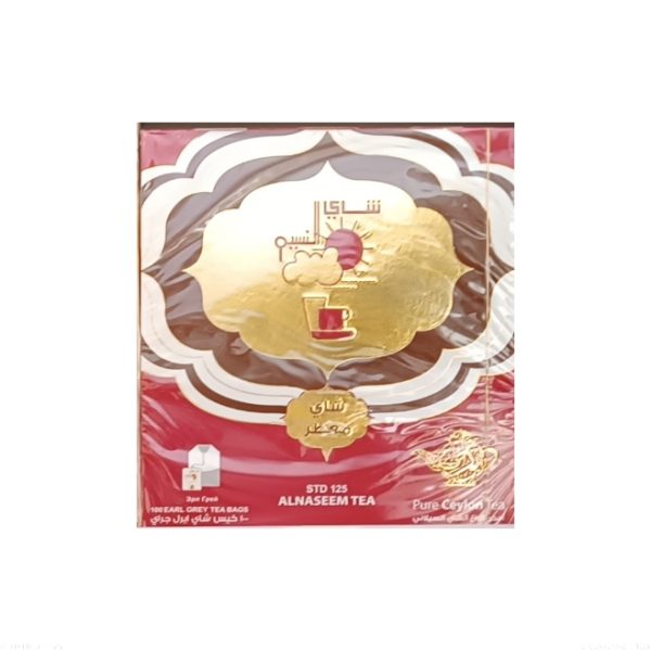 چای سیاه کیسه ای النسیم بسته 100 عددی