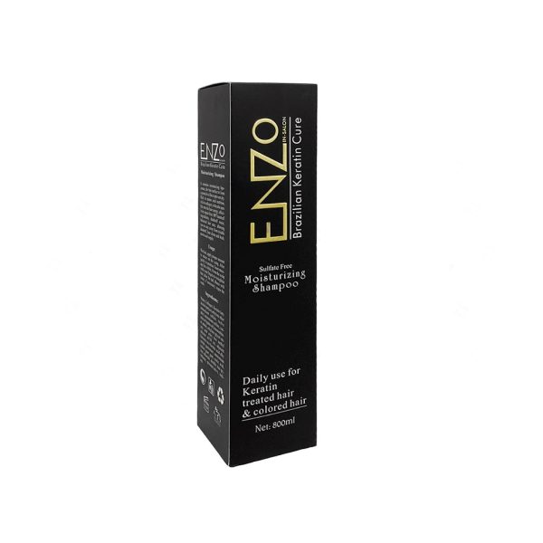 شامپو کراتین بدون سولفات انزو Enzo حجم 800 میل
