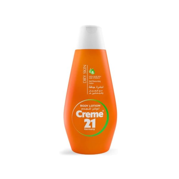 لوسیون مرطوب کننده بدن Creme 21 Dry Skin حجم 400 میل