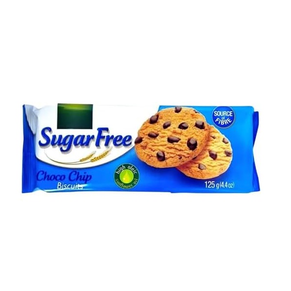 بیسکویت بدون شکر با تکههای شکلات گولون Gullon وزن 125 گرم