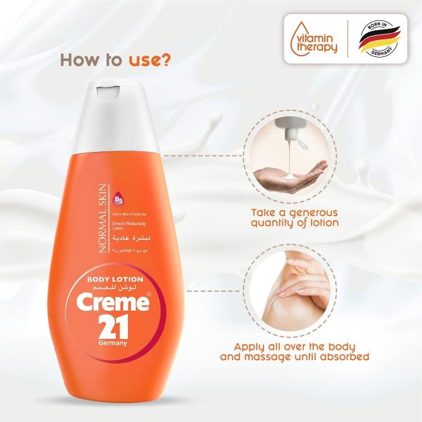 product-grid-gallery-item لوسیون مرطوب کننده بدن Creme 21 Normal Skin حجم 400 میل