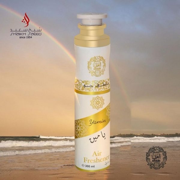 product-grid-gallery-item اسپری خوشبوکننده هوا عربی رایحه یامین حجم 300 میل