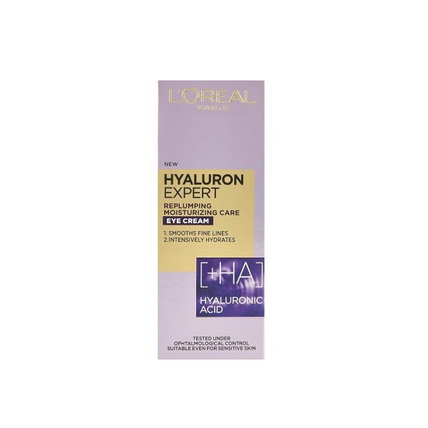 کرم دور چشم هیالورون لورال L'Oréal Hyaluron Expert حجم 15 میل