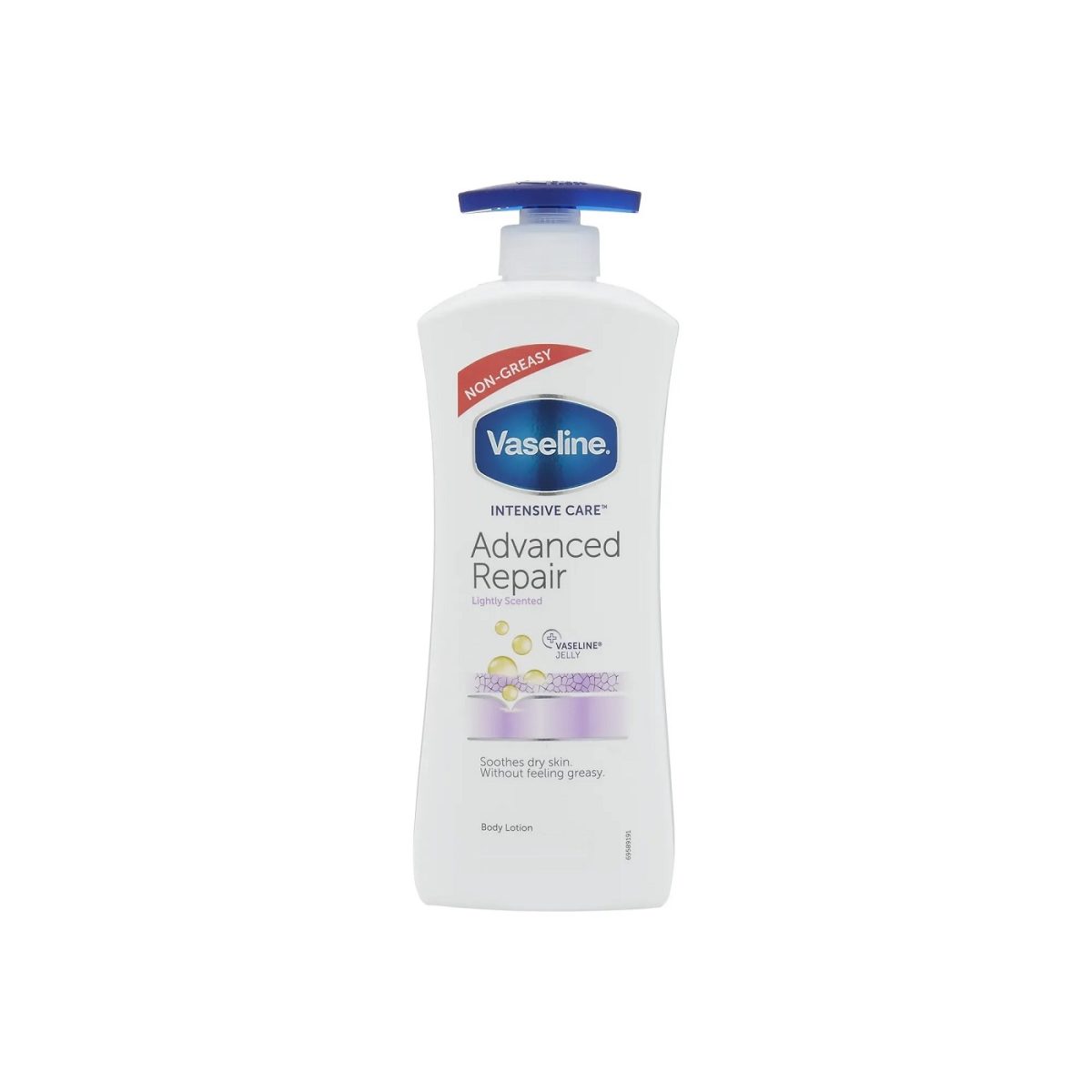 لوسیون التیام بخش پوست وازلین Vaseline Advanced Repair حجم 400 میل