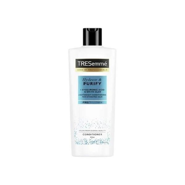 نرم کننده آبرسان ترزمه TRESemme hydrate & purify حجم 685 میل