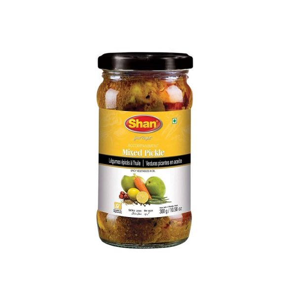 ترشی مخلوط شان Shan وزن 300 گرم
