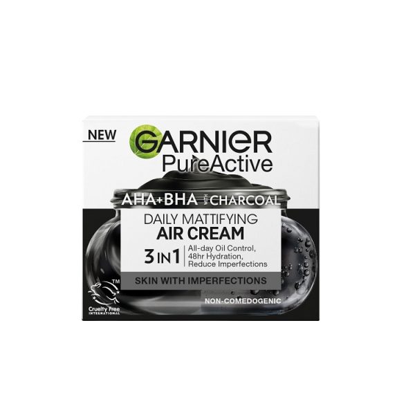 کرم آبرسان زغالی 3 در 1 گارنیر Garnier حجم 50 میل