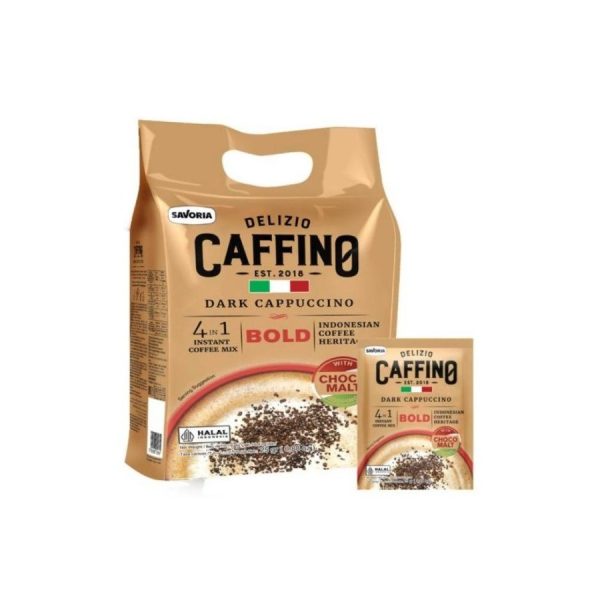 کاپوچینو دارک کافینو Delizio Caffino بسته 20 عددی