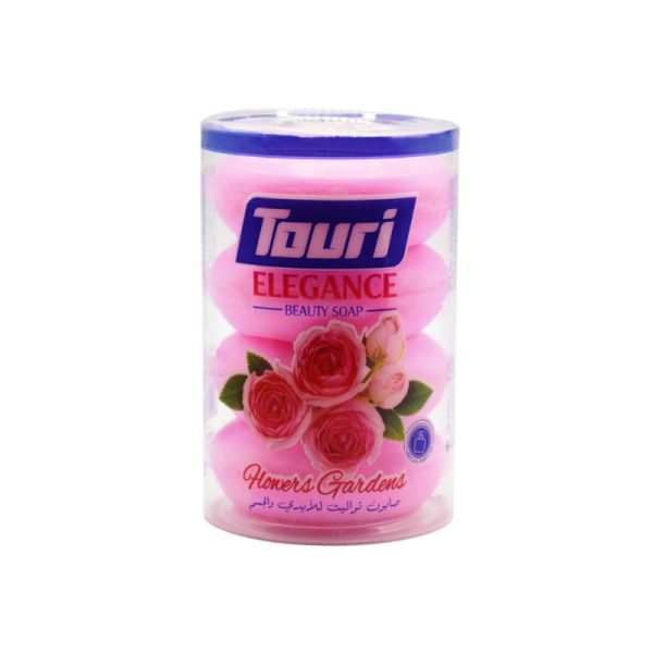 صابون توری با رایحه رز بسته 4 عددی