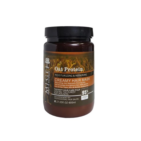 ماسک مو پروتئین جو دوسر Mige حجم 800 میل