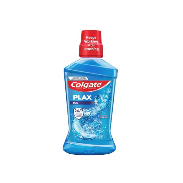 دهان‌شویه کلگیت مدل Plax Ice حجم ۵۰۰ میلی‌لیتر
