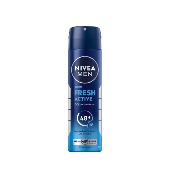 اسپری ضدتعریق مردانه نیوا Fresh Active حجم 150 میل