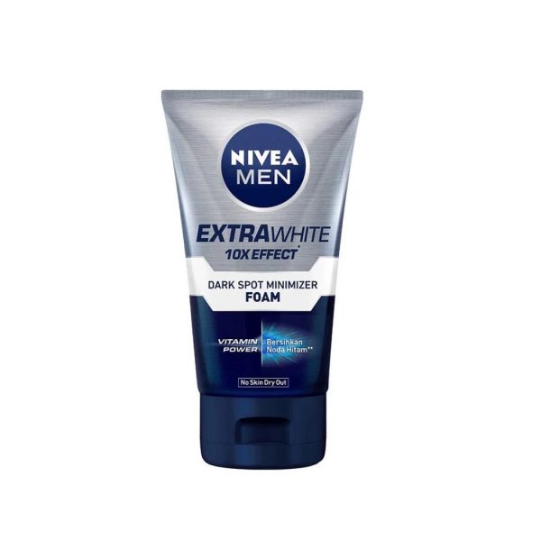 فوم شستشوی صورت مردانه نیوا Nivea Men Extra Bright 10X Effect حجم 100 میل