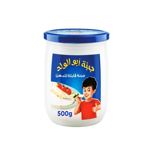 پنیر خامه ای ابو الولد وزن 500 گرم